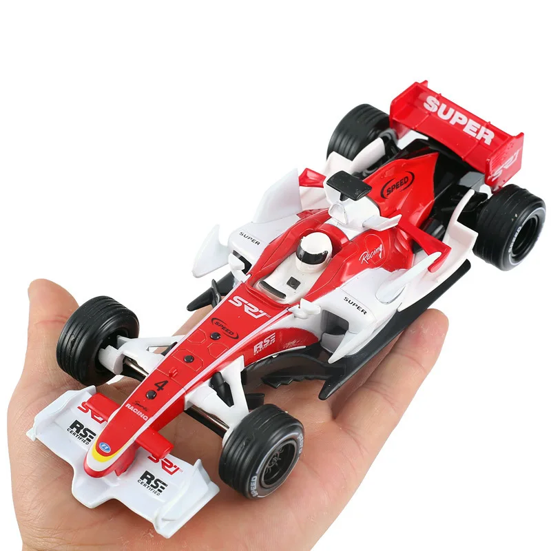 Весы 1:32 Formula 1 металлический сплав спортивный автомобиль салон вытяжка звук свет