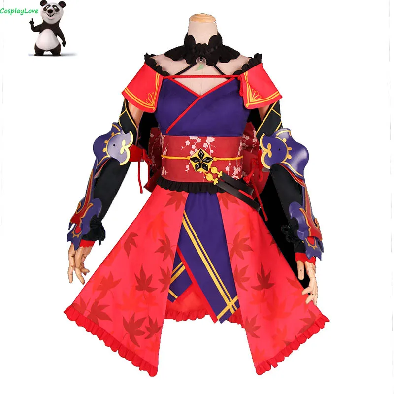 Fate Grand Order Saber Miyamoto Musashi маскарадный костюм платье на заказ для рождественских CosplayLove