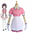 Смесь S Stile кафе садистская Униформа горничной, косплей Хината Кахо сакураномия майка Амано Миу хошикава мафую платье горничной