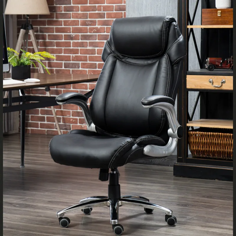 игровое кресло Компьютерный стул руководителя офисное сиденье кожаный