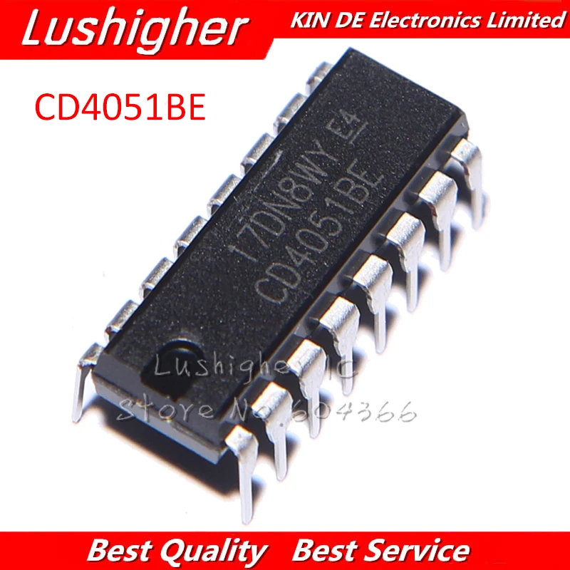 100 шт. CD4051BE DIP16 CD4051 DIP новый оригинальный|shipping free|10 pcs |
