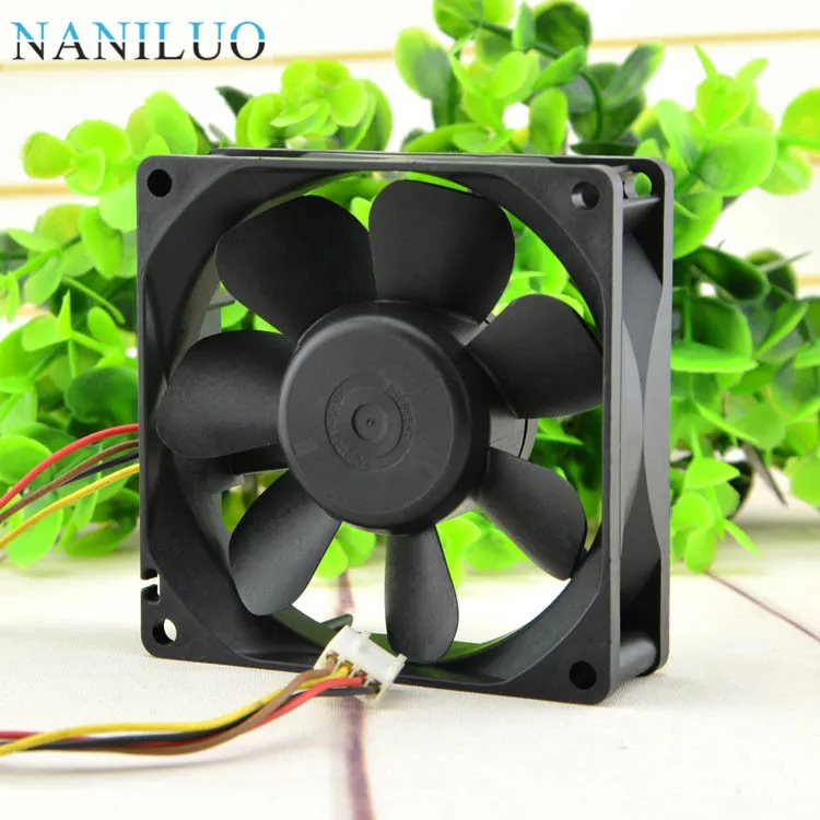 Бесплатная доставка кулер NANILUO 80 9AH0812P4H03 12 В 0 11a 8 см мм 8025 двойной шариковый