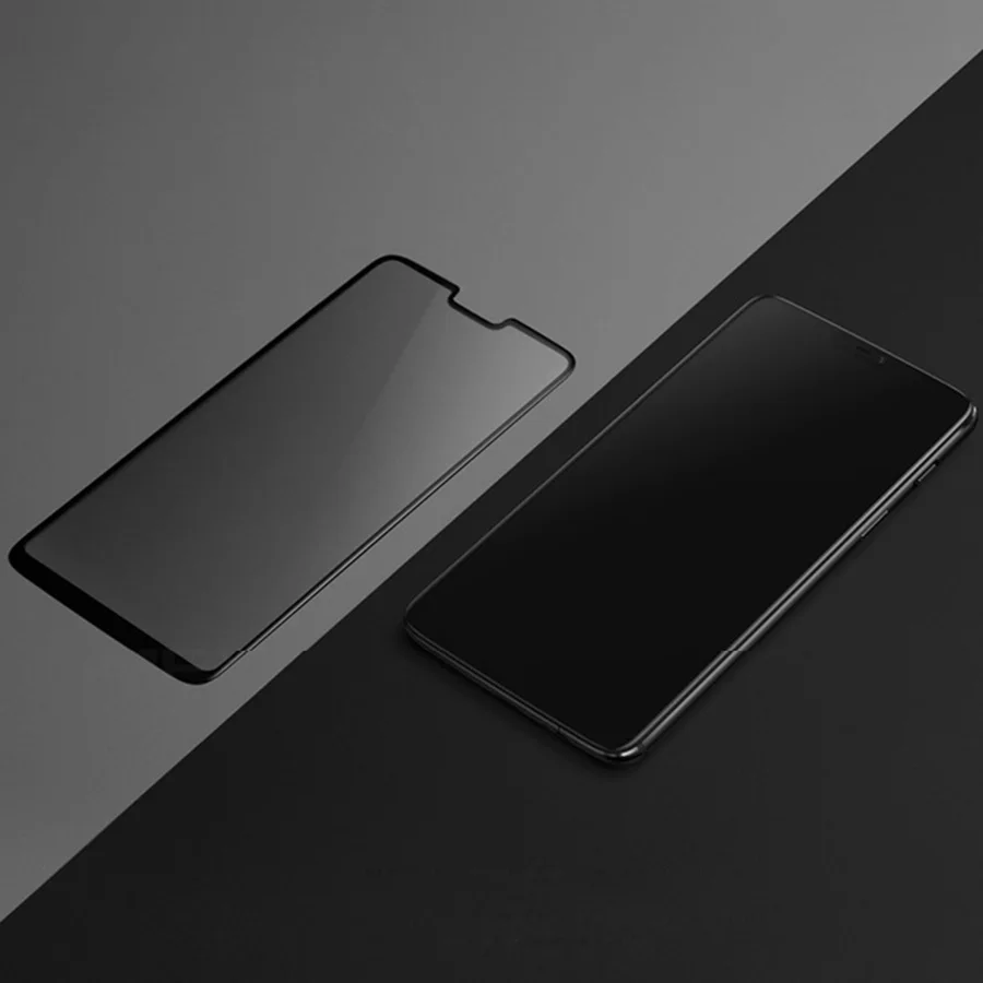 5D стекло для OnePlus 6 закаленное стекло для One Plus 6 7 7T защитная пленка 3D изогнутое полное покрытие RIJOW черный 6t