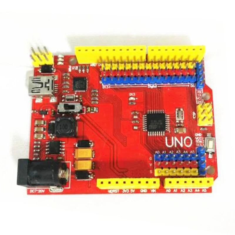 1 шт. Uno R3 плата Atmega 16U2 + Mega328P Чип 16 МГц для Arduino макетная Usb кабель | Электроника
