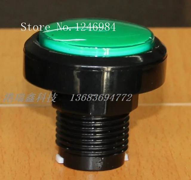 

[SA]Video game console accessories button green round button mainframe computer switch button--20pcs/lot
