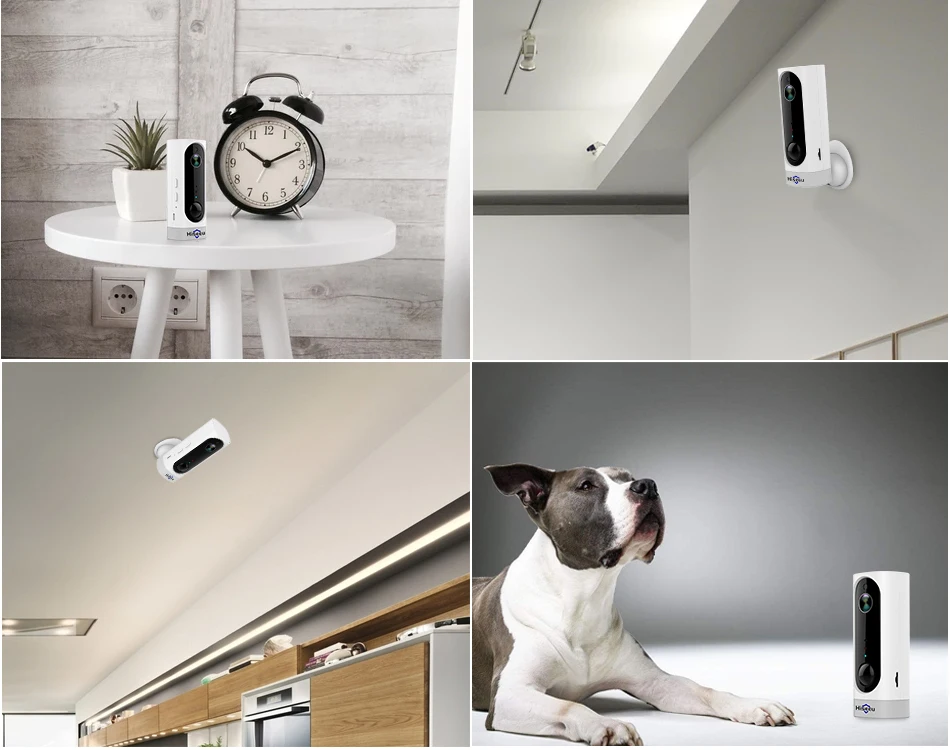 Hiseeu A10 аккумулятор IP Камера Wi-Fi движения PIR сигнализации внутренняя безопасность жилища Камера беспроводной пассивный инфракрасный датчик батарея CCTV Камера