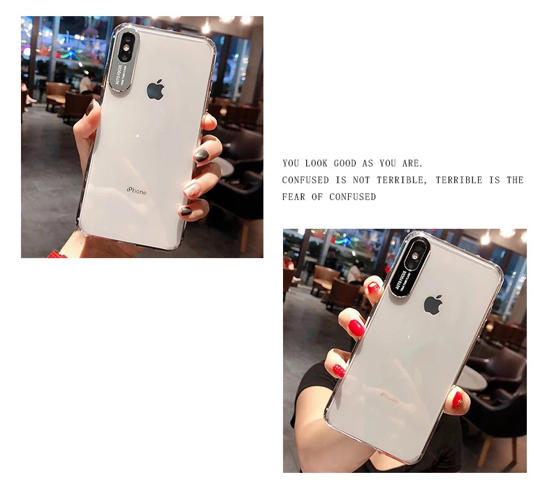 Акриловые ТПУ прозрачные чехлы для iPhone X XS Max XR прозрачный силиконовый Полный Чехол для iPhone 6 6s 7 8 Plus X противоударный чехол для телефона