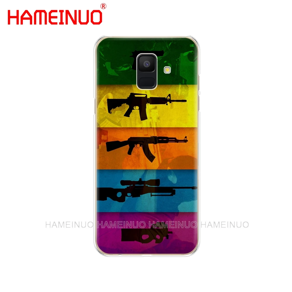 Крышка чехол для телефона для samsung Galaxy J4 J6 J8 A9 A7 A6 A8 плюс j7 duo чехол Counter Strike CS GO и PUBG