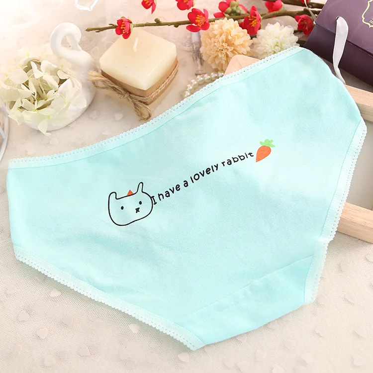 Лидер продаж хлопковые трусы Для женщин Нижнее Бельё для девочек Трусики трусики