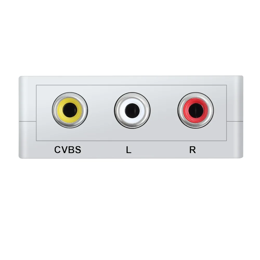 Proster HDMI к RCA 1080P К AV 3RCA CVBs композитный видео аудио конвертер адаптер с поддержкой