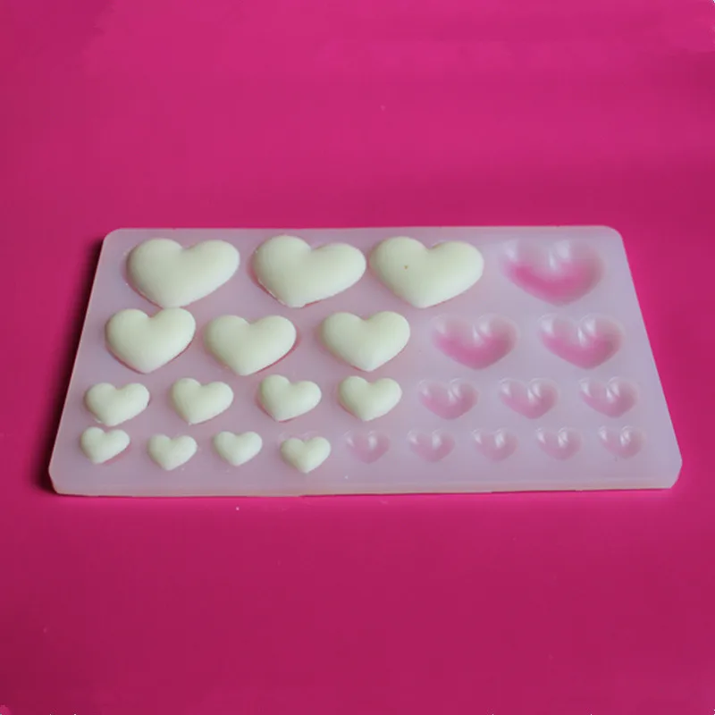 Новые DIY Инструменты для украшения торта 3d формы сердца силиконовые формы для шоколада формы для торта кухонные формы для выпечки инструмент для шоколада форма для выпечки