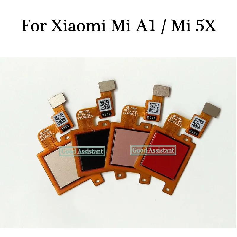Сканер отпечатков пальцев для Xiaomi Mi A1 MIA1/Xiaomi 5X Mi5X сенсорный сенсор ID Кнопка