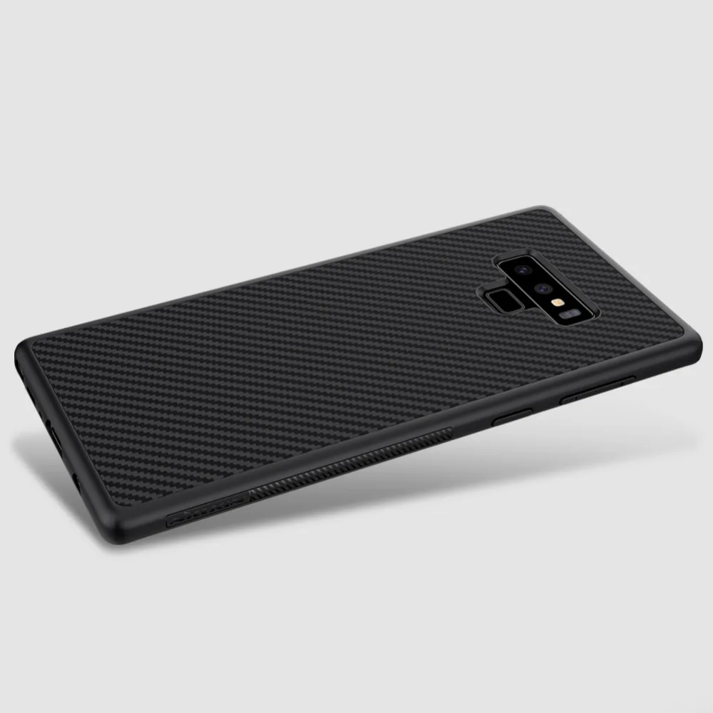 Nillkin синтетические волокна чехол для samsung Galaxy Note 9 Роскошный тонкий углеродного волокна Пластик задняя крышка note9 чехол 6," дюймов