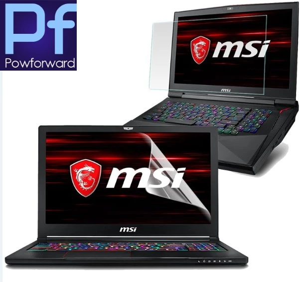 5 шт./упак. прозрачный/матовый ноутбук фотопленка для 15 6 17 3 дюйма MSI GT72VR GP72VR GS63VR GE72VR