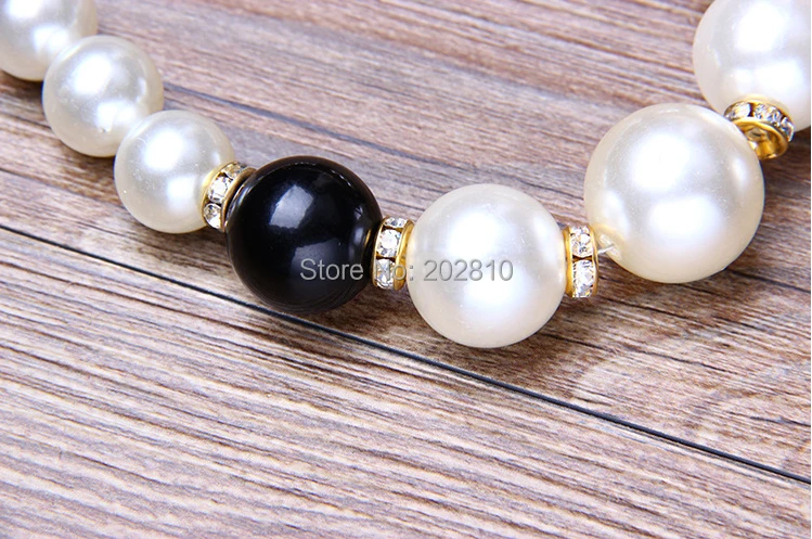 Жемчужное ожерелье ювелирные изделия позолоченное Модный свадебный жемчужный