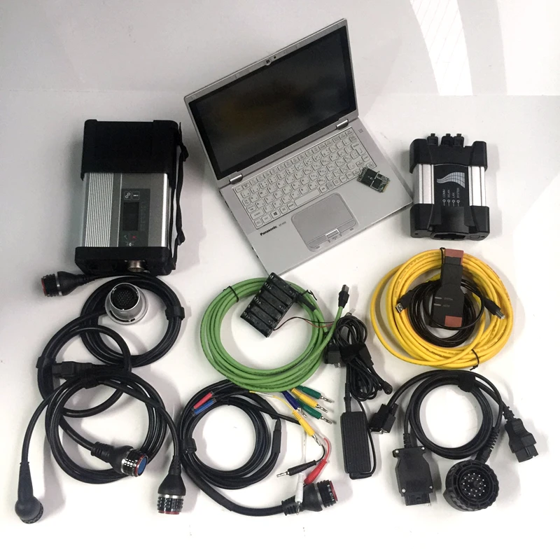 Диагностический инструмент mb star c5 sd connect compact 5 + icom next для b mw Panasonic CF AX2 laptop diagnositc pc 1