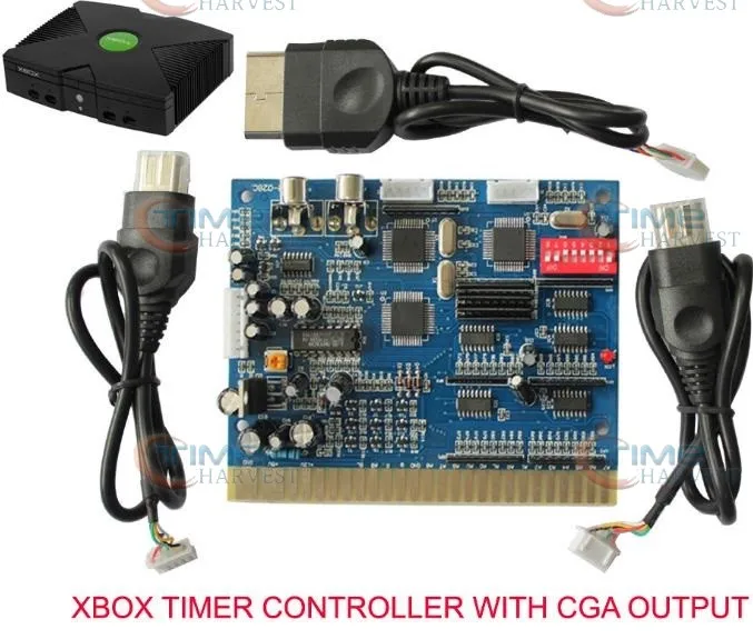 3 шт. xbox к JAMMA CGA таймер доска игры по таймеру плата преобразования PCB для монет CGA CRT монитор аркадная коробка механизма