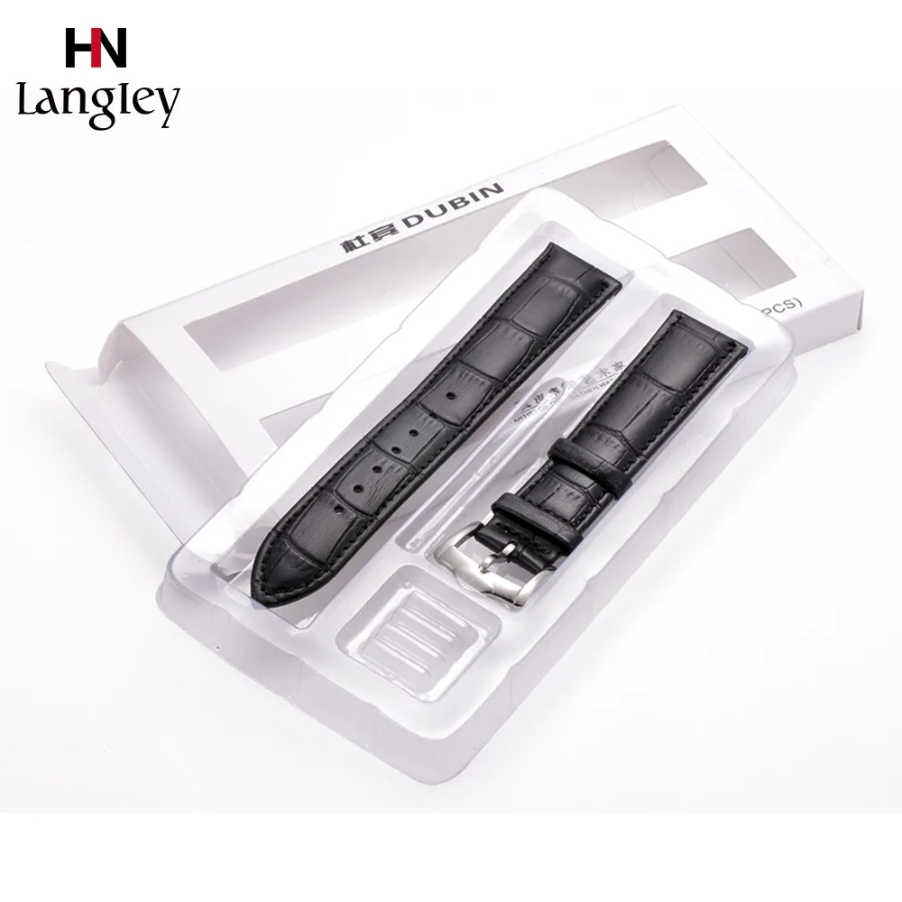 

High Quality Genuine Leather Watch Straps Waterproof Bottom Comfortable Watchband For Men Women Wristwatch Watches Accessories