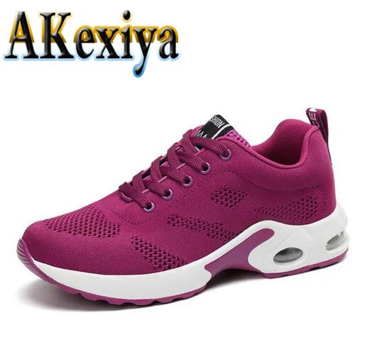 AKexiya/хит продаж пара кроссовок для бега Мужские дышащие кроссовки амортизирующие