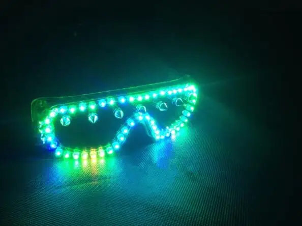 

Night dance party singer of custom LED colorful color glasses ds essential performance of glasses