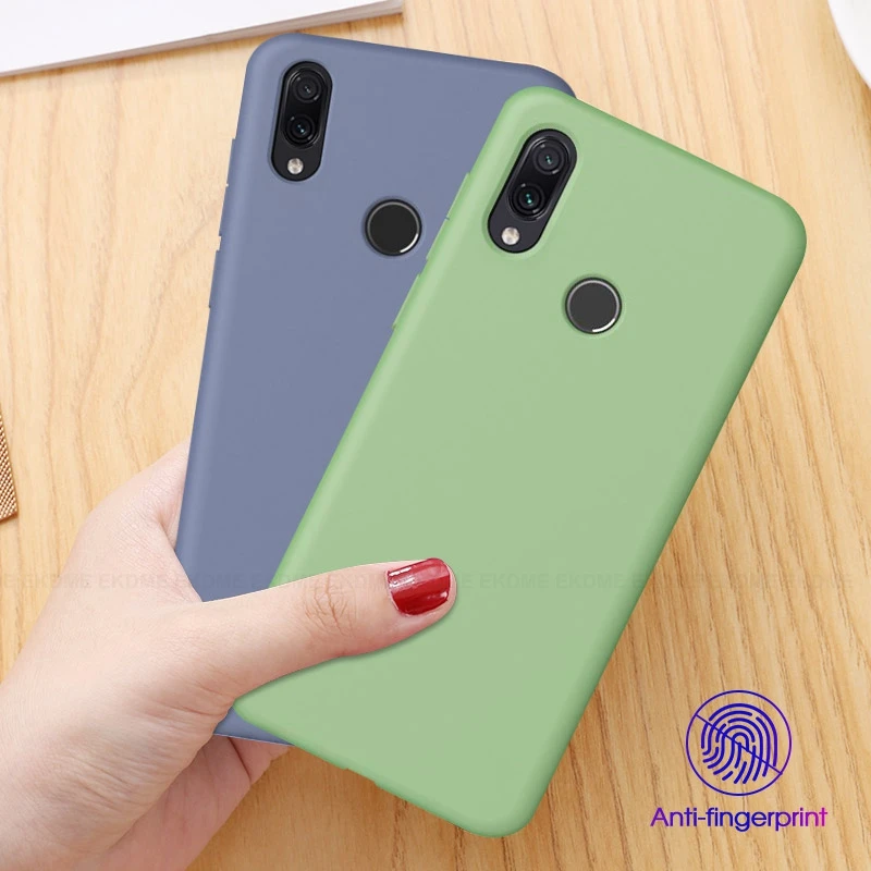 For Xiaomi Mi8 Lite Mi A2 6X Mi9 Mi9 SE CC9 Pro CC9E A3 Silicone Liquid Soft Case For Redmi 7 K20 Pro Note 6 7 8 Pro 8T 8 8A