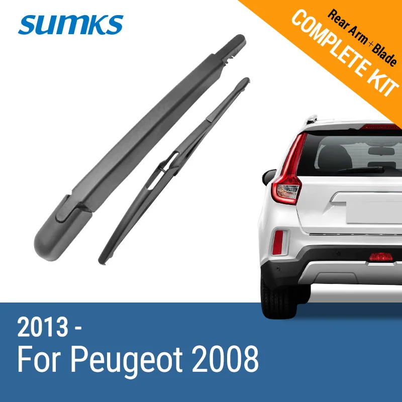 

SUMKS задний стеклоочиститель и рычаг для Peugeot 2008 2013 2014 2015 2016 2017