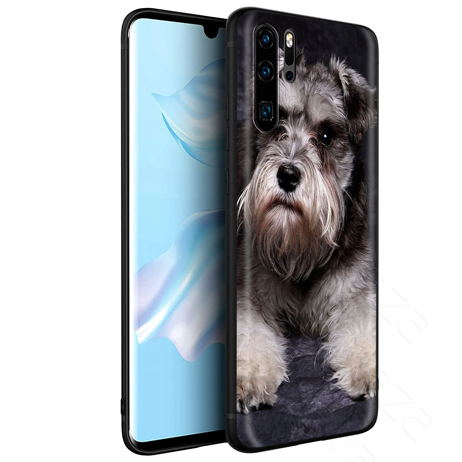 Чехол Lavaza Lovely Dogs Schnauzer для Huawei Mate Y7 Y9 P8 P9 P10 P20 P30 P40 Max Lite Pro P Smart Mini |