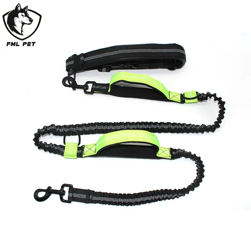 Женский Светоотражающий поводок из полиэстера со свинцовой подкладкой для собак