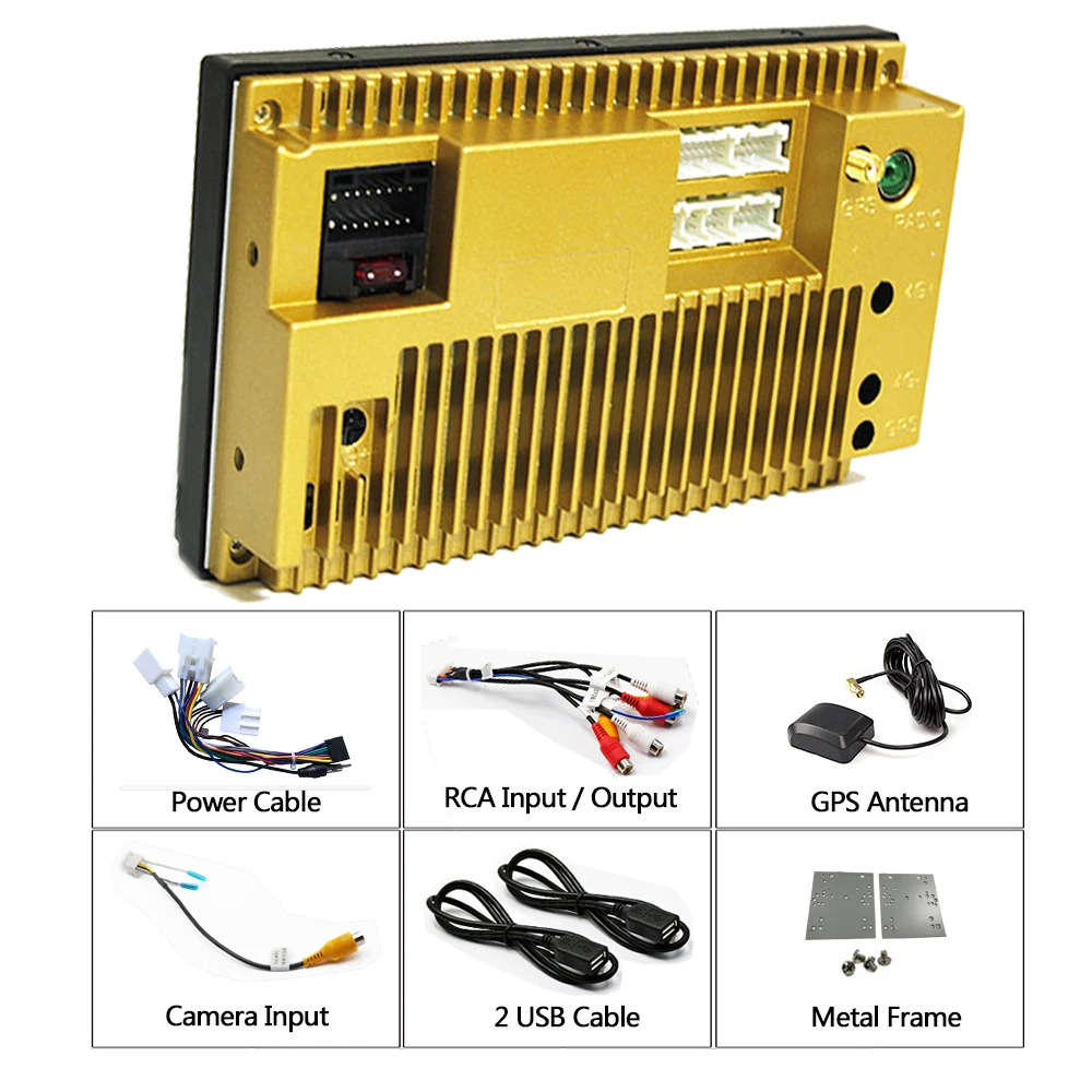 

2 Din Android Car Stereo 7" 1080P Autoradio Quad Core 2din Android Head Unit GPS Navigation Radio For Toyota