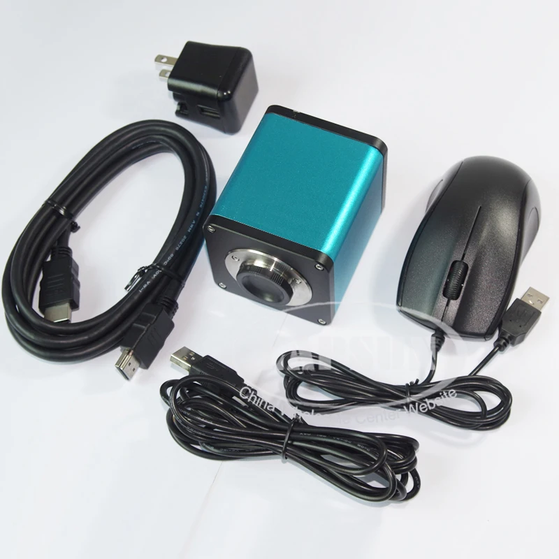 Промышленный микроскоп Lapsun IMX290 с автофокусом HDMI TF 144 светодиодов и монитором 10 1