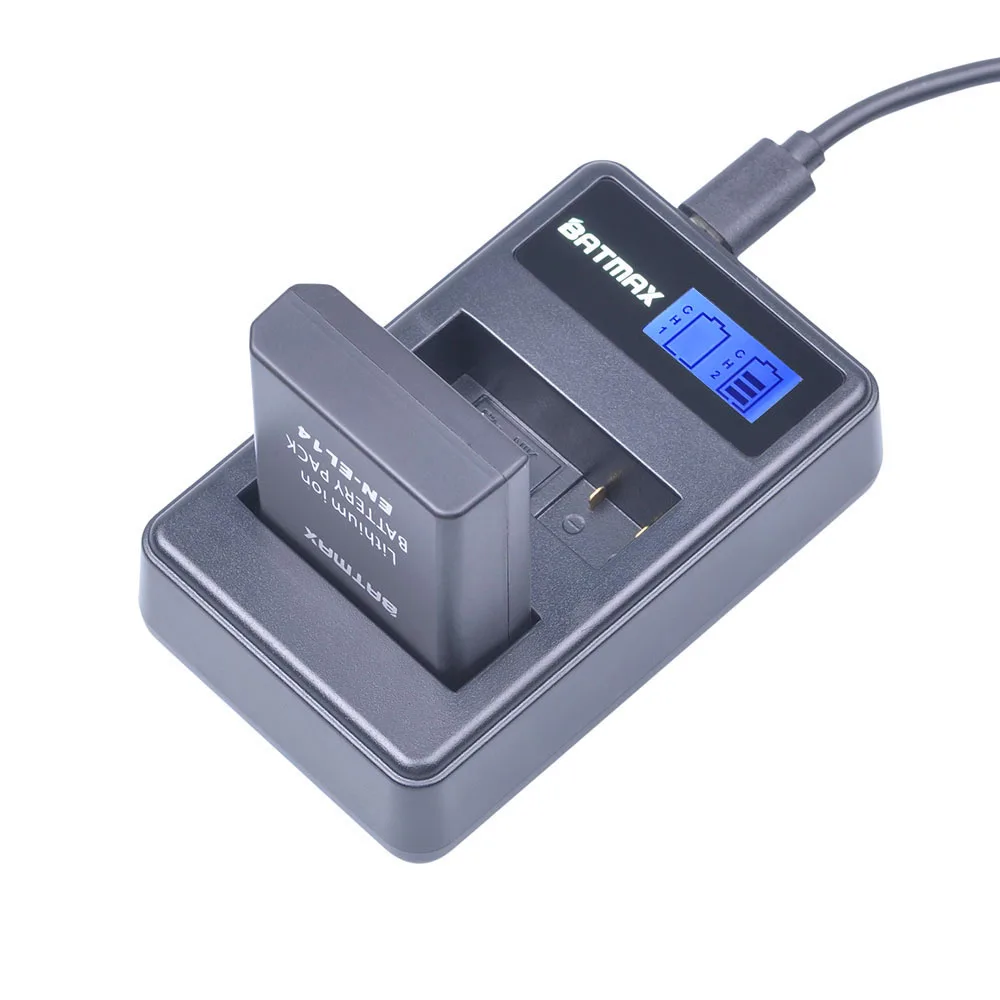 EN EL14 EL14A ЖК дисплей USB зарядное устройство для Nikon D3100 D5100 P7000 P7100 D3200 D5200 D5600 D3400 SLR|charger