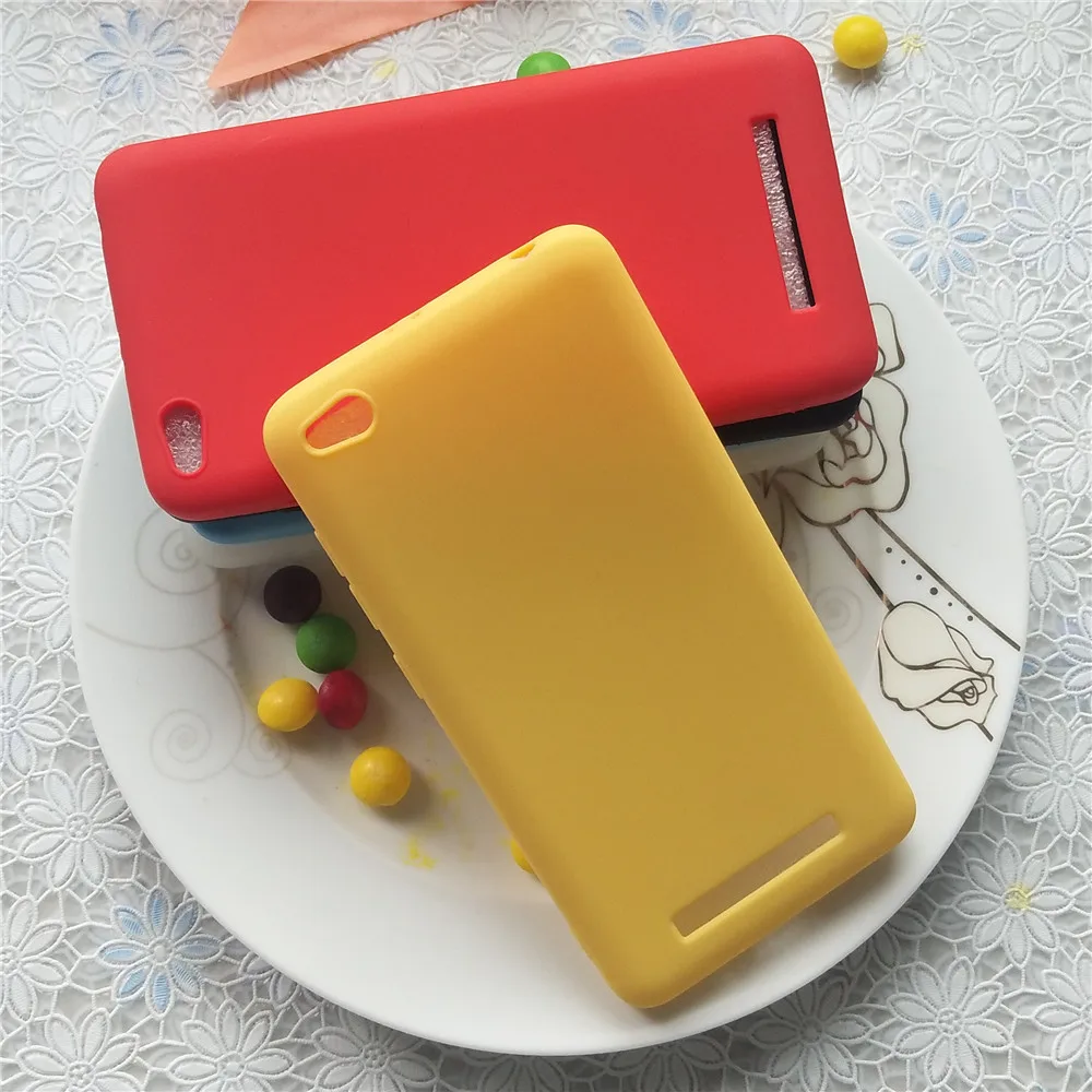 Высокое качество конфеты полный Чехол для Xiaomi Redmi 4A Redmi4A 5 0 дюймов Macarons цвет Мягкий