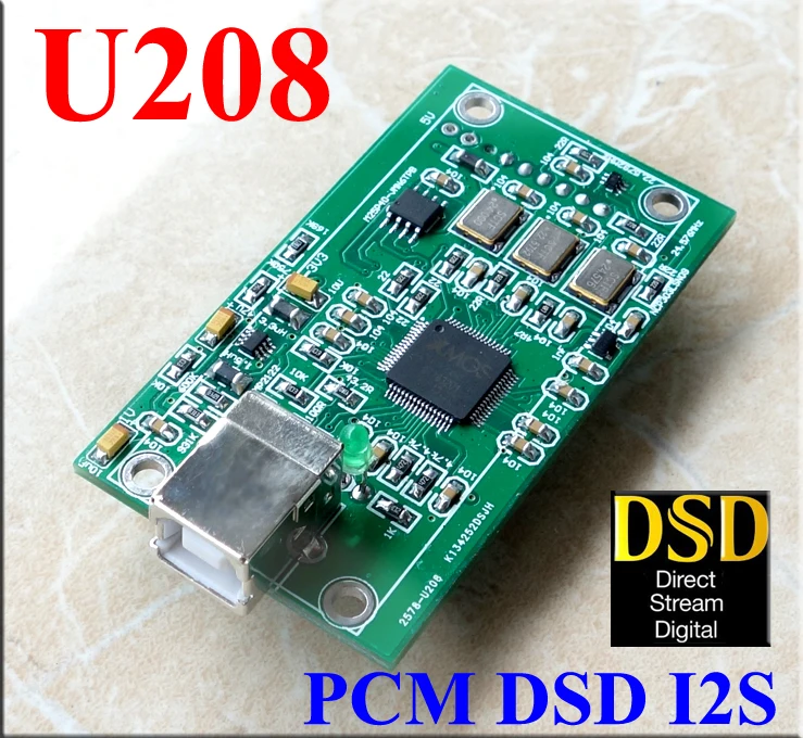 XMOS Цифровой интерфейс USB модуль форматы pcm и DSD IIS DAC декодер плата U8 обновленная