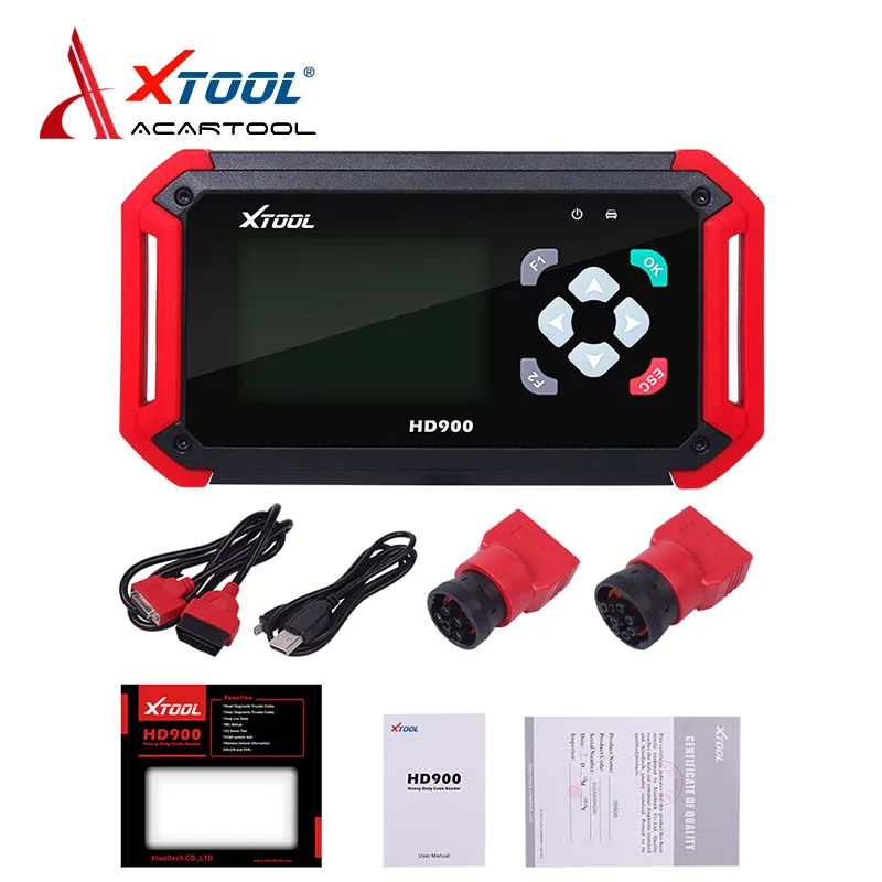 Оригинальный сканер XTOOL HD900 OBD OBD2 считыватель кодов для тяжелых условий