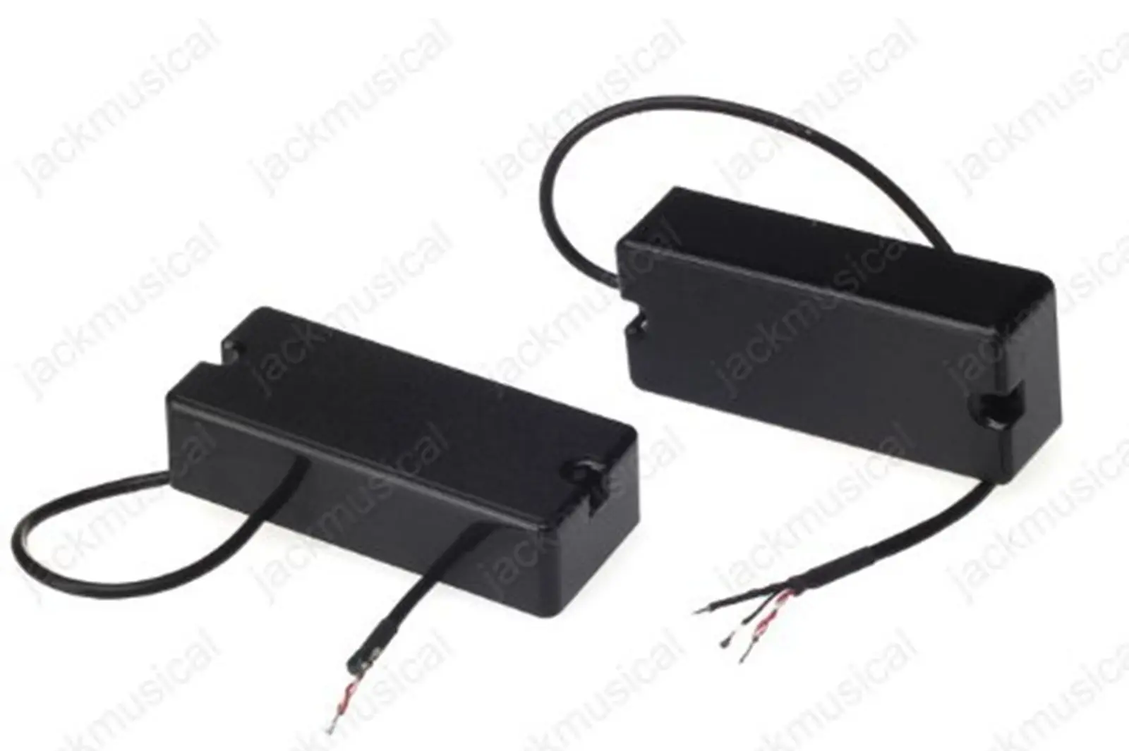 2 шт. 4 струнные басы Humbucker Пикап для бас гитары пикап черный|Деревянные