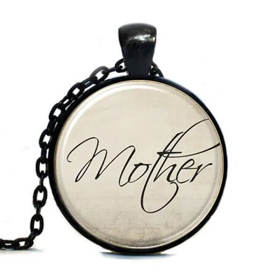 Ожерелье с подвеской для женщин и мужчин цепочка кулоном на день матери 1 шт.|necklace