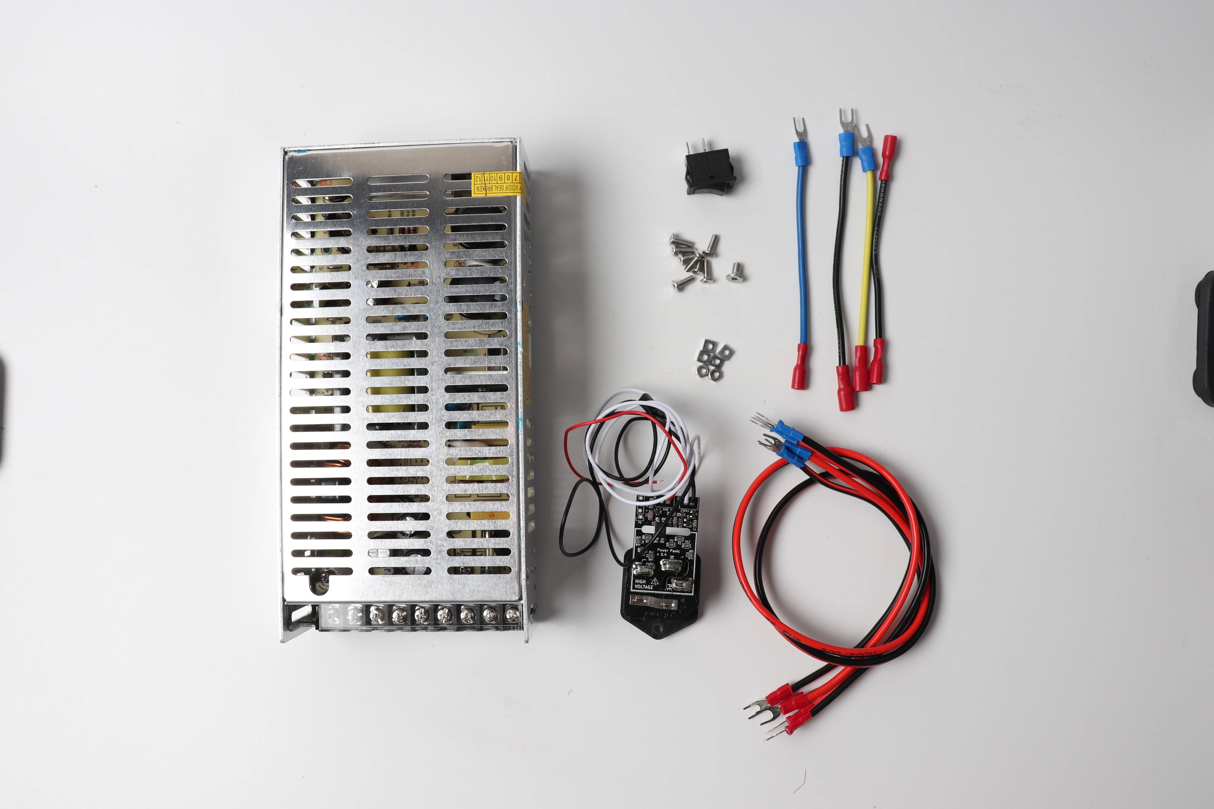 Blurolls Prusa i3 MK3 PSU блок питания 24 В, 24 Вт, тревога питания, жгут проводов и переключатель
