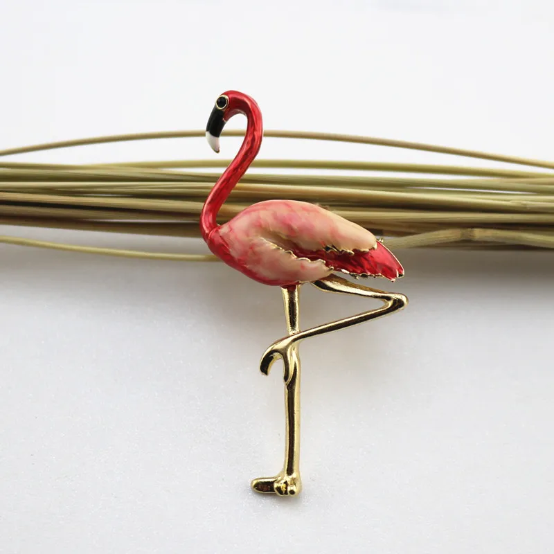 Мода 2020 новый темперамент Дикая мода многоцветный эмаль красная Коронная брошь с