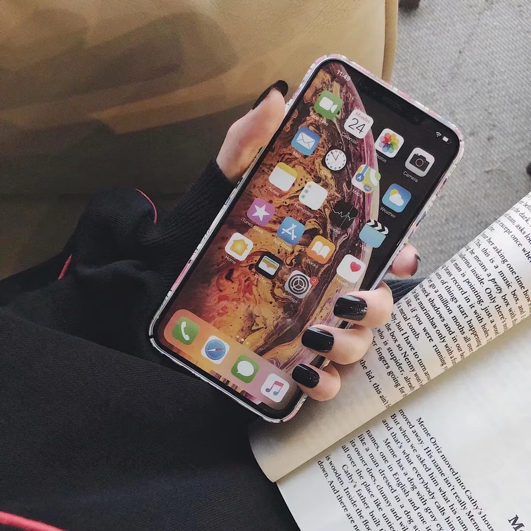 Жесткий чехол для телефона с Микки и Минни iPhone 7 8 6 s Plus X Xs Max Xr Дональд Дак Дейзи