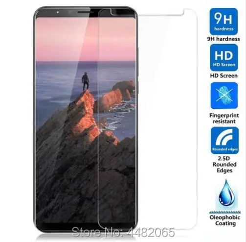 Закаленное стекло 2.5D для Cubot X18 Plus защитная пленка 9H Передняя Защитная ЖК-экрана |