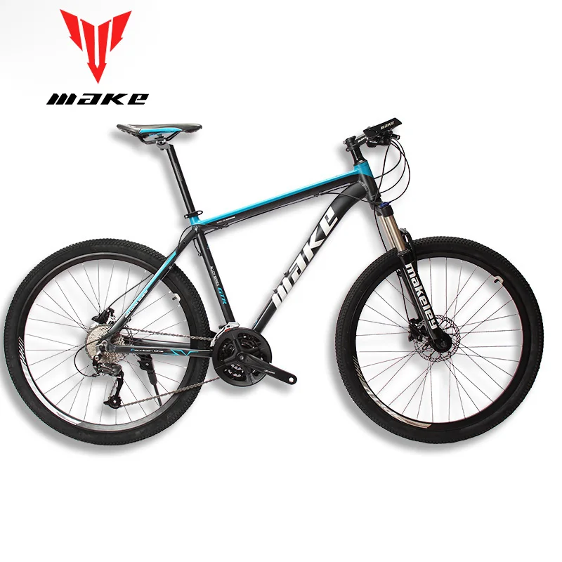MAKE горный велосипед алюминиевая рама SHIMAN0 AItus 27 скорость 26 &quot27 5" 29 колесо - Фото №1