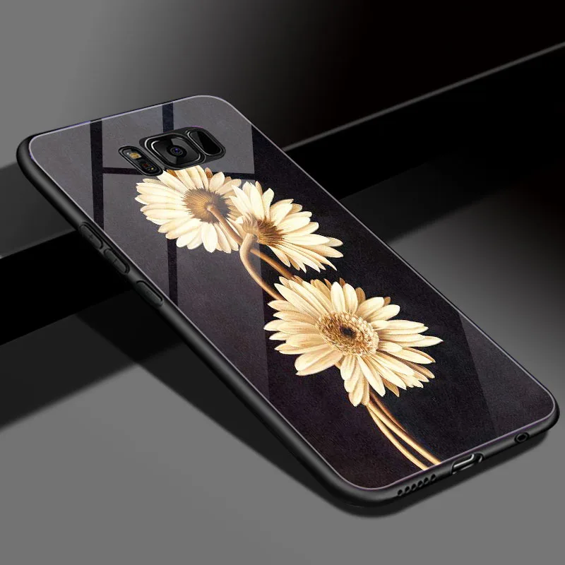 DIY фото по индивидуальному заказу чехол для телефона для samsung Galaxy S8 S9 закаленное Стекло чехол samsung Galaxy A6 A6Plus A7 j3 J5 J7 j530