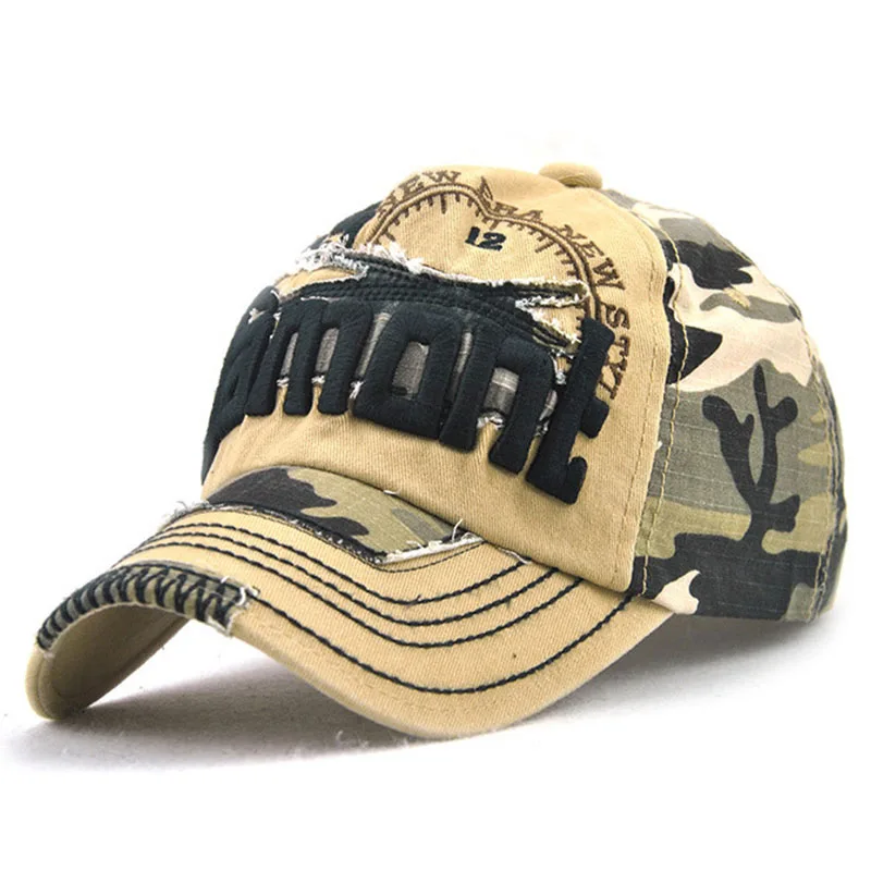 [AETRENDS] винтажная камуфляжная Бейсболка Snapback кепки s шапки для мужчин и женщин Z-3123 - Цвет: Color No 1