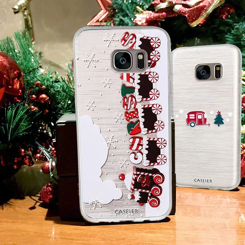 Чехол CASEIER для Samsung S8 S9 Plus S6 S7 Edge мягкий ТПУ чехол Note 8 9 задняя крышка |