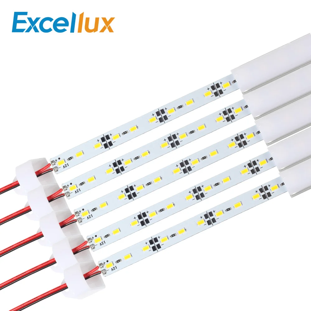 5 шт. * 0 м DC 12 В SMD 5730 Светодиодная жесткая полоса света: алюминиевый профиль 36