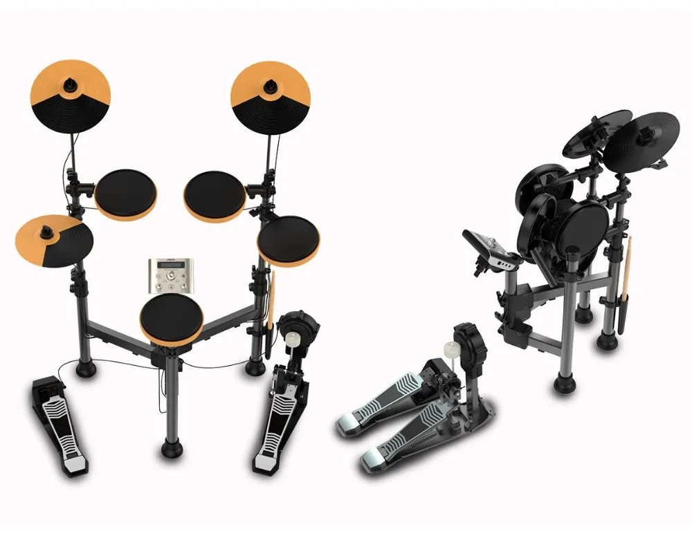 Арома складной набор электронных ударных стенд ударный встроенный метроном 25 групп барабанных тонов 43 групп аккомпанемент MIDI Jack