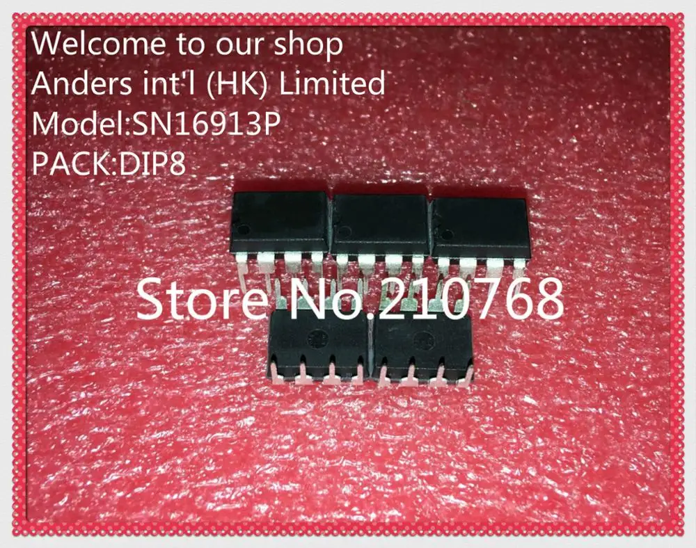 50 шт./лот SN16913P SN16913 DIP8 | Электронные компоненты и принадлежности