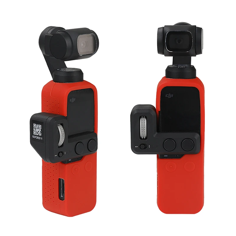 Osmo карманная фотовспышка + силиконовый защитный чехол для dji osmo карманные
