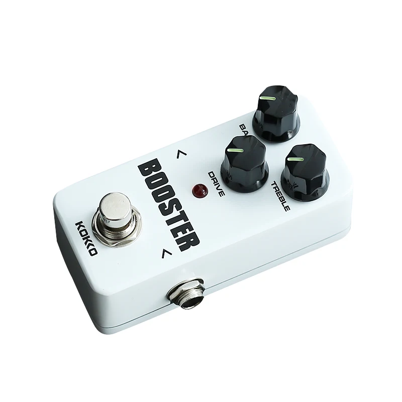 KOKKO мини-педаль для гитарного эффекта овердрайв Guitarra Overdrive Booster высокомощная трубка гитара двухсегментный эквалайзер эффект устройство FBS-2