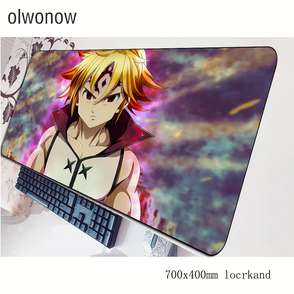 Коврик для мыши nanatsu no taizai 700x400x3 мм игровой коврик большой геймерский